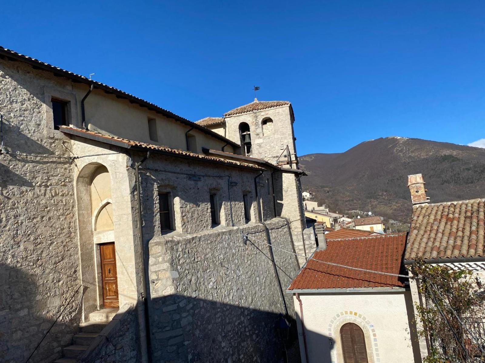 Don Pasquale Scontrone House Villa Bagian luar foto