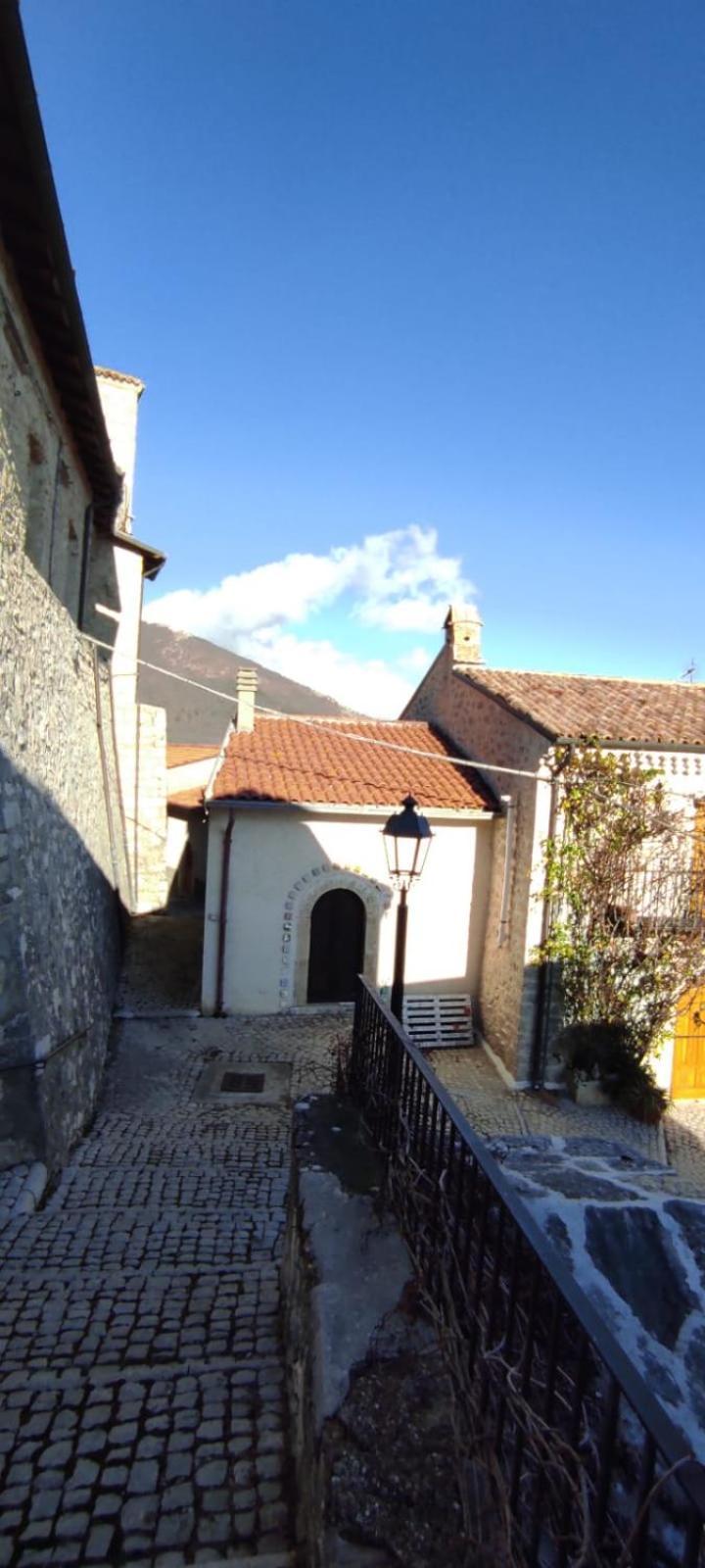 Don Pasquale Scontrone House Villa Bagian luar foto